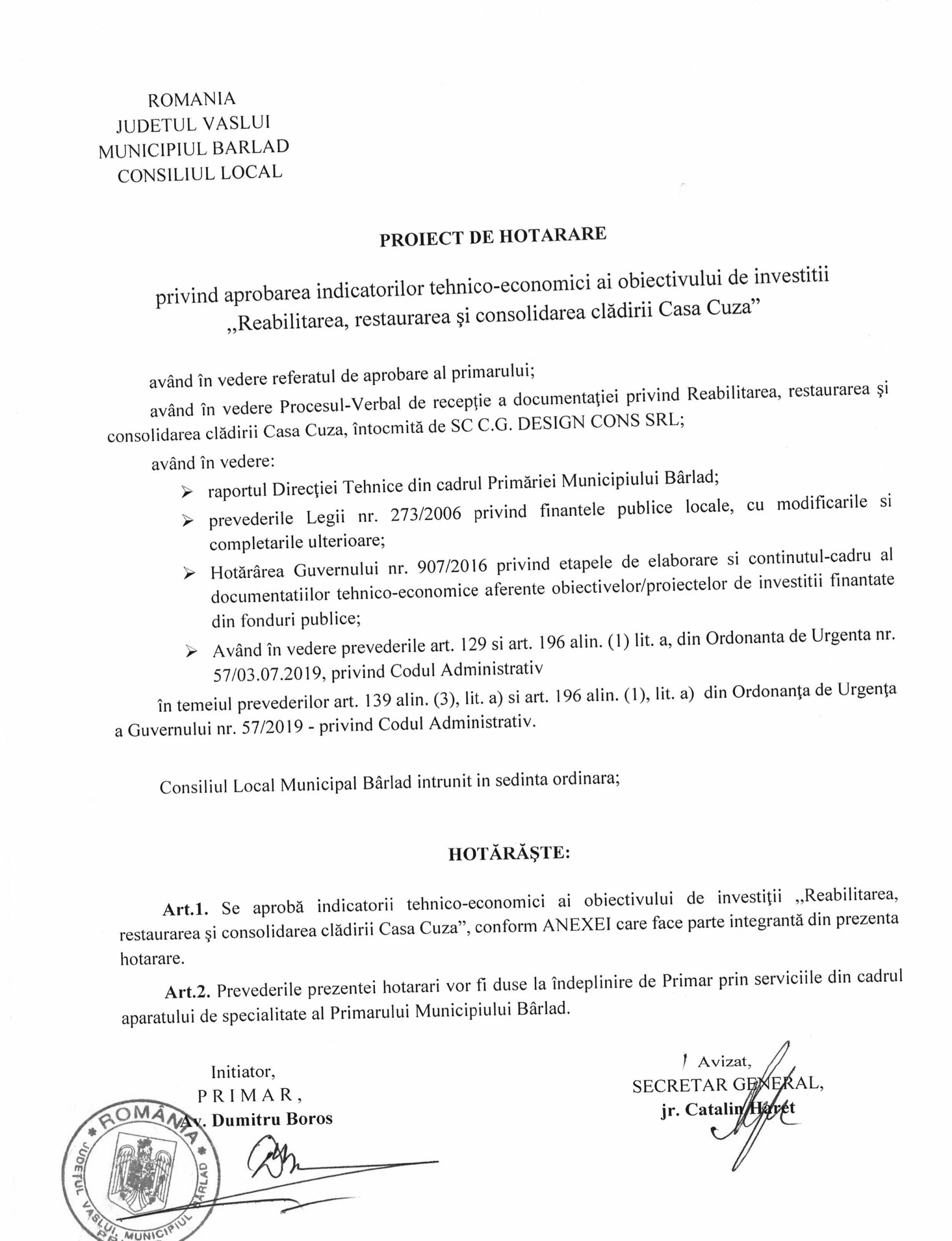 Mansion carbohydrate Clamp Casa Cuza din Bârlad, luatã iar „în vizor" pentru a fi reabilitatã! (FACSIMIL) - Vremea noua - Liderul presei vasluiene Mansion carbohydrate Clamp Casa Cuza din Bârlad, luatã iar „în vizor" pentru a fi reabilitatã! (FACSIMIL) - Vremea noua - Liderul presei vasluiene